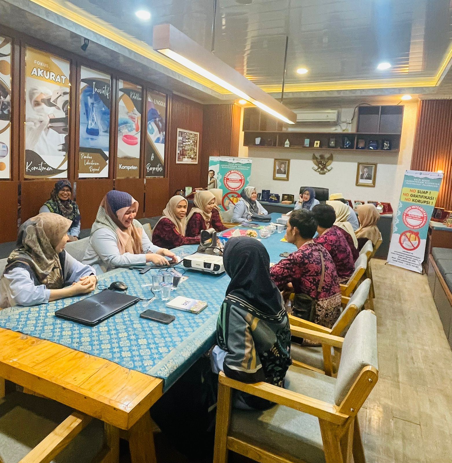 BBLKM Palembang Terima Kunjungan Magang dari Labkesda Kota Jambi